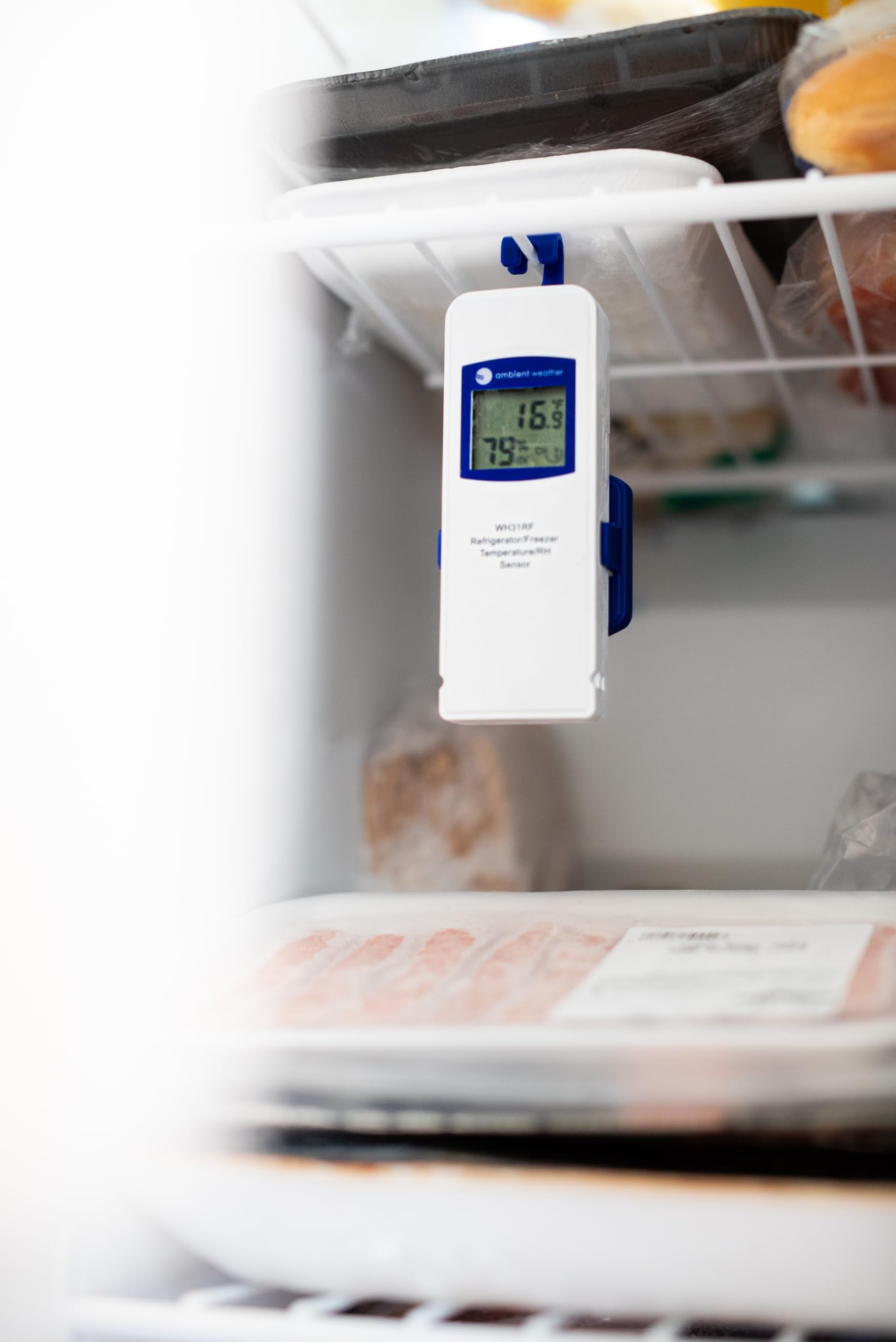 Remote monitoring setup allows AWN access to fridge data from anywhere.