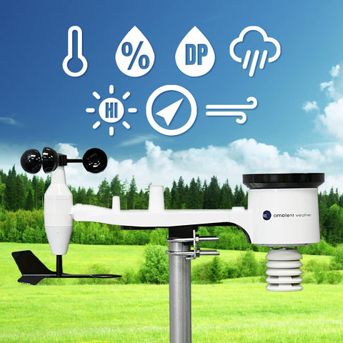 WS-1965 WiFi setup for remote weather data access