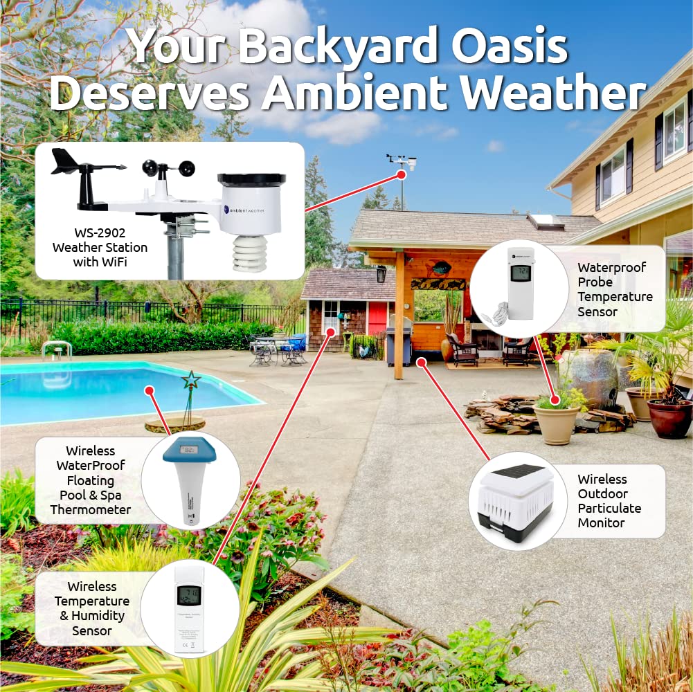 Ambient Weather WS-2902 wind sensor helps plan outdoor activities