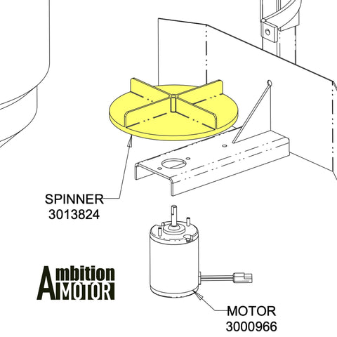 AMBITIONMOTOR 8mm thickened brass insert nut reinforces mounting point