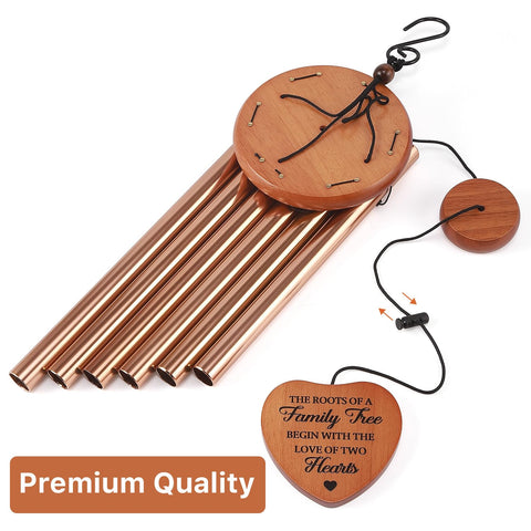 AMBOBE wind chime suitable for indoor or outdoor display and weather resistance.