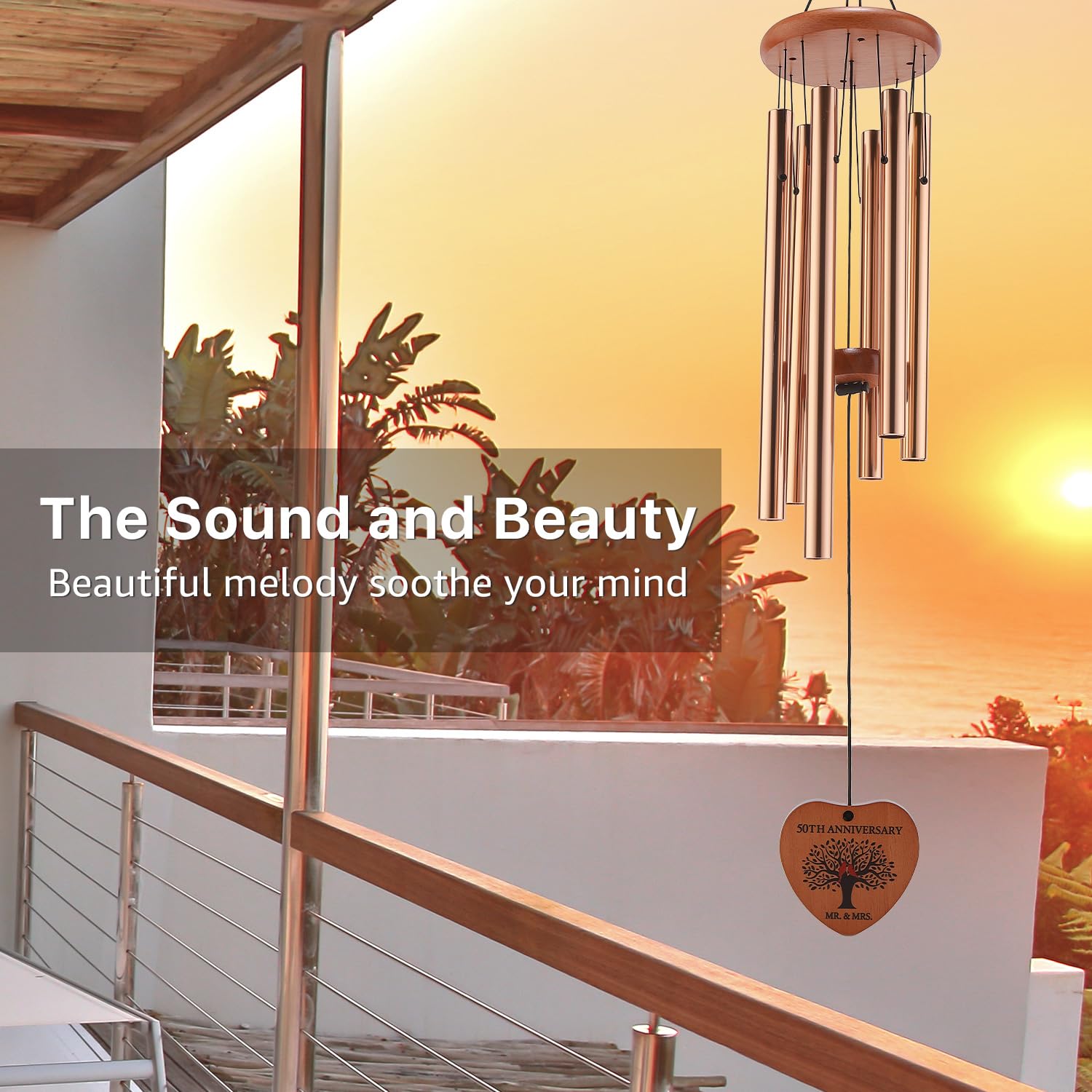 AMBOBE premium hardwood construction with durable aluminum components.