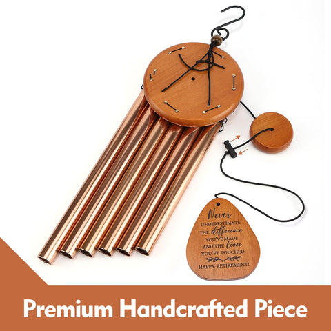 AMBOBE wind chime tree of life on sail representing growth
