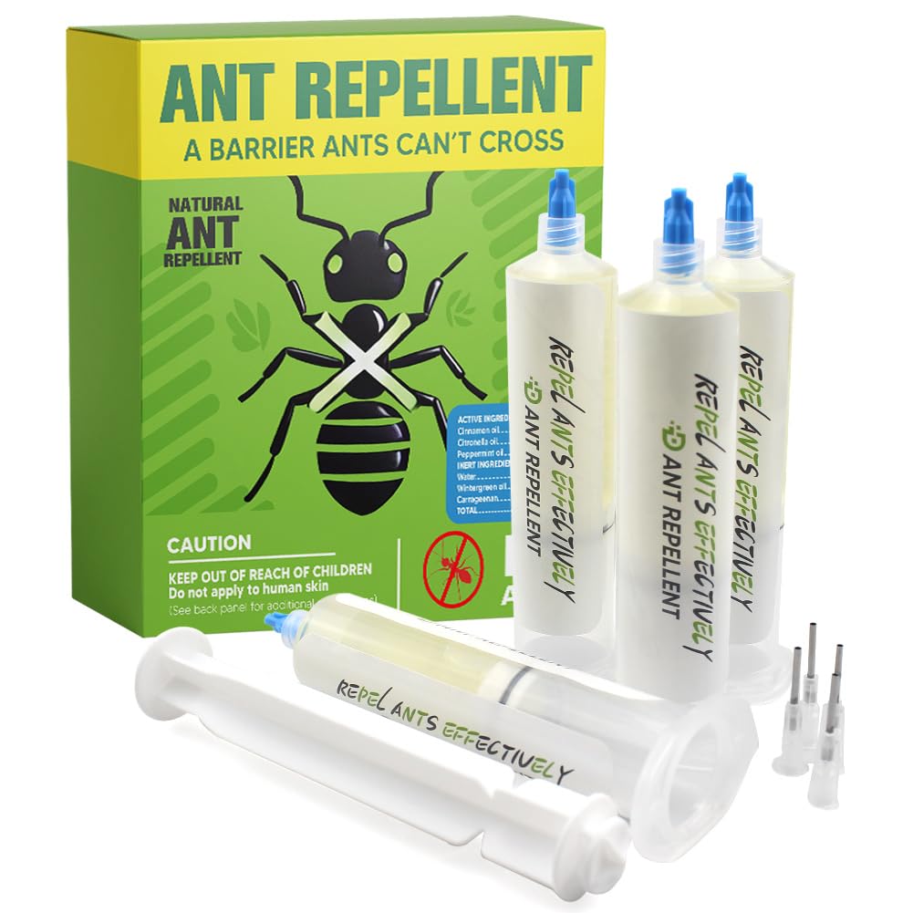 AMDEIUR Ant Repellent indoor-use protects kitchens and bathrooms naturally