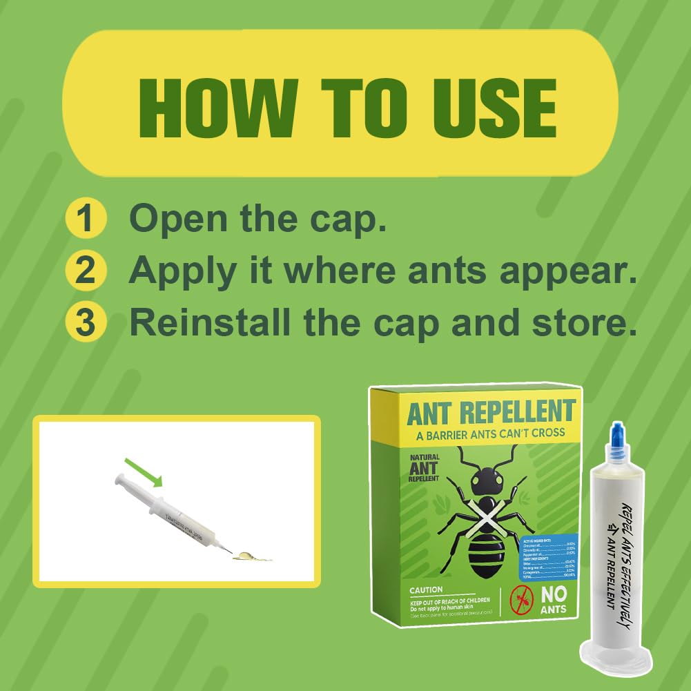 AMDEIUR Ant Repellent outdoor-use shields patios and decks from trails