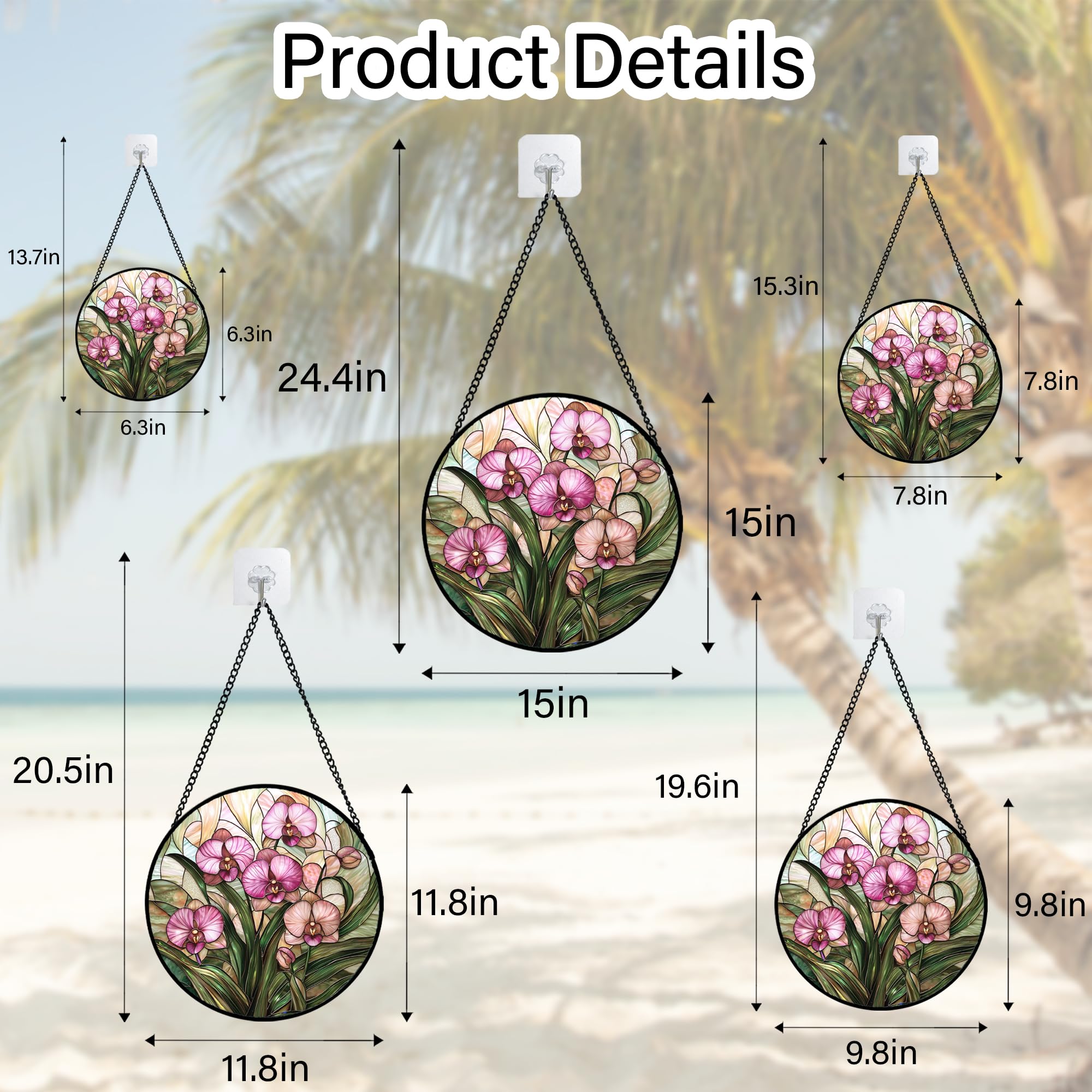 AMDERVEN sun catcher gift idea for art lovers and home decorators