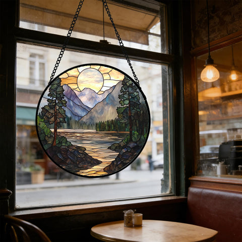 AMDERVEN artistic gift sun catcher offers a memorable, thoughtful present for art lovers.