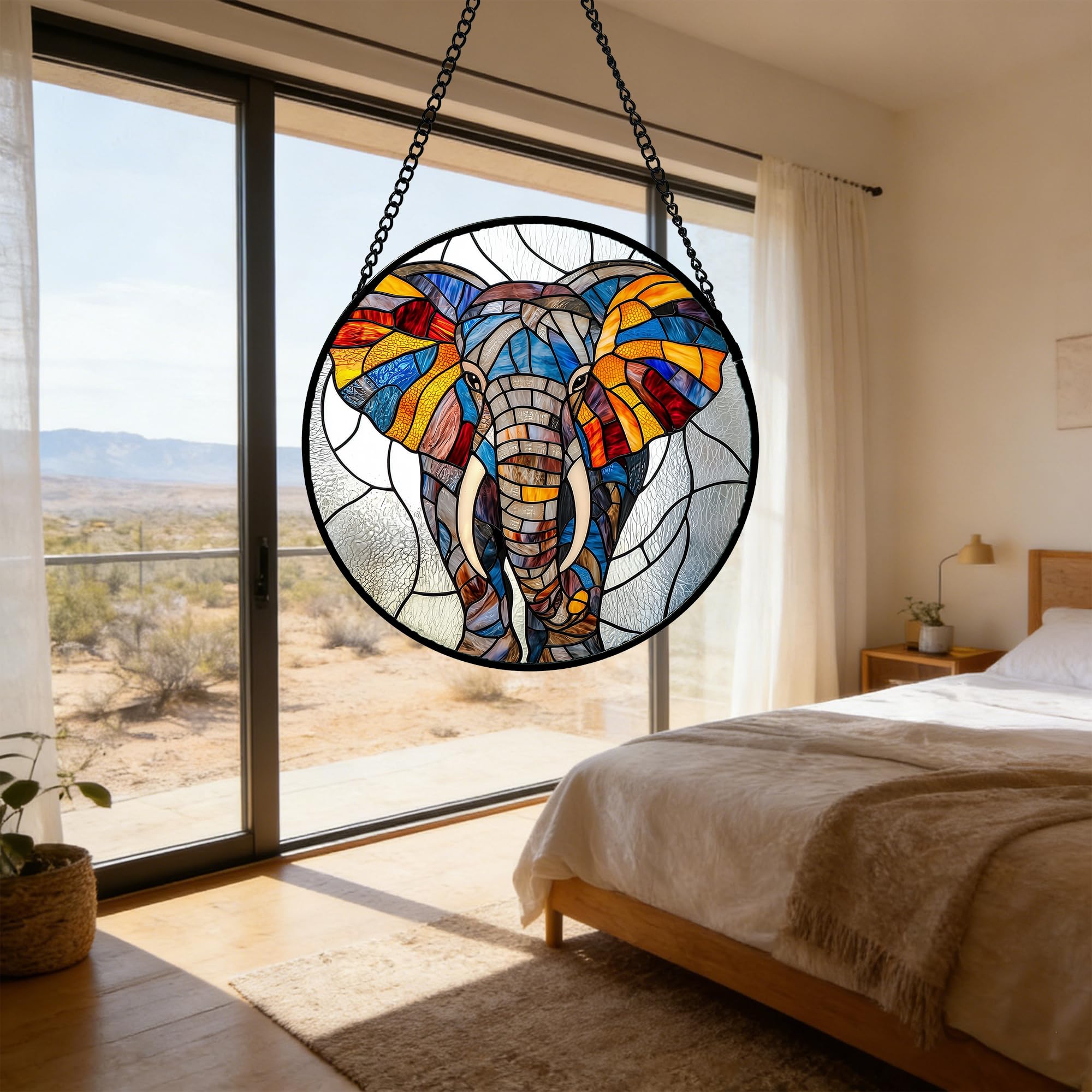 AMDERVEN easy-install sun catcher for quick decorative display.
