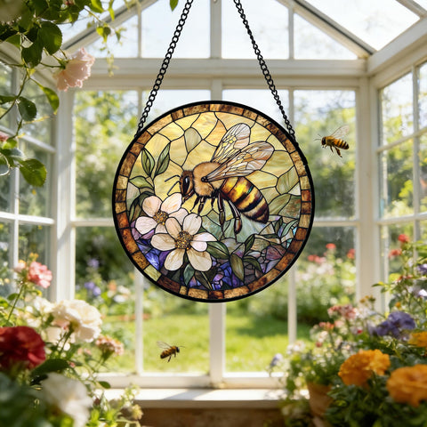 AMDERVEN gift-ready sun catcher for art lovers, a thoughtful decor gift.
