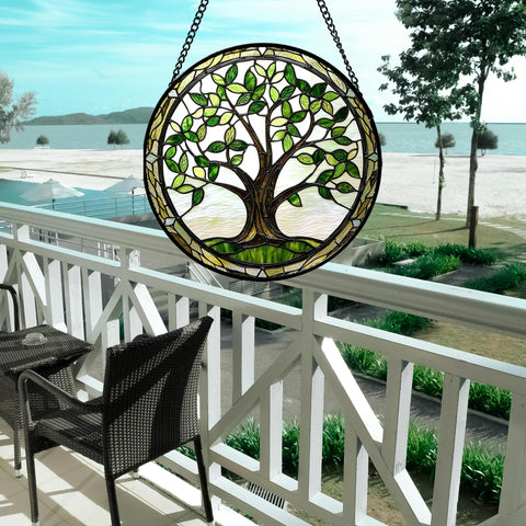 AMDERVEN glass decor serves as a striking focal point in modern rooms.