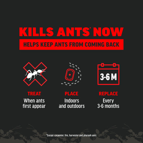 Amdro weather-resistant stakes endure outdoor conditions while targeting ants.