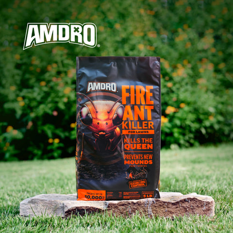 Amdro Fire Ant Killer is ready to use with no mixing required.