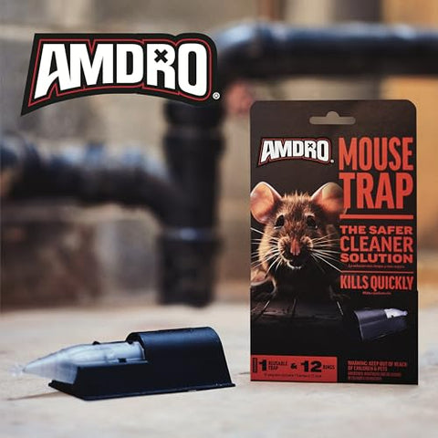 Amdro Mouse Trap Plum storage-ready image shows compact, tidy storage.