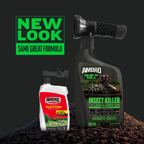 Amdro Quick Kill ants chinch bugs control supports healthy garden edges