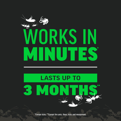 Amdro Quick Kill months-long protection for outdoor spaces.