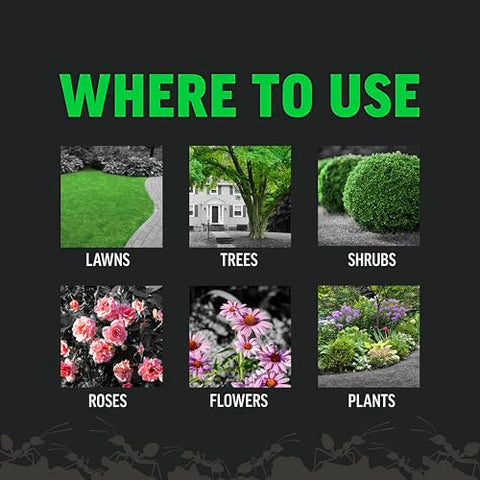 Amdro Quick Kill ornamental garden use around plants.