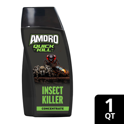 Amdro Quick Kill tank sprayer application for even outdoor coverage.