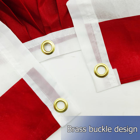 AMENON three-pack flags for outdoor Memorial Day or Independence Day