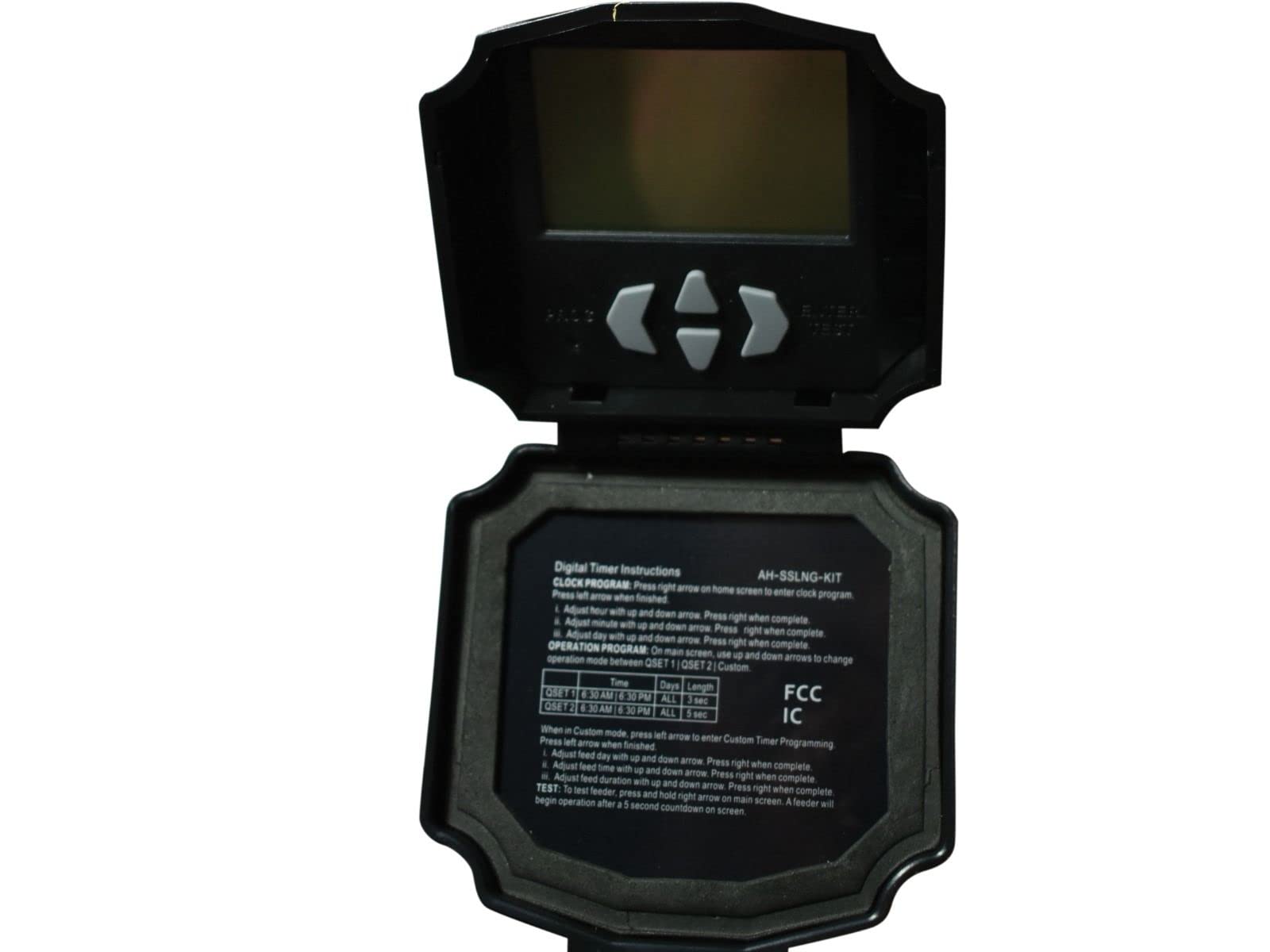 American Hunter Sunslinger industrial motor delivers reliable, quiet feeding.