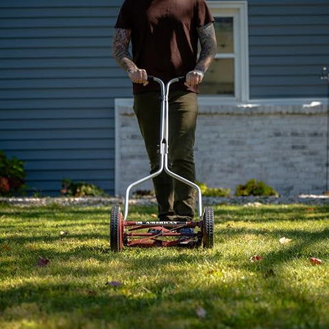 American Lawn Mower Company 1304-14 14-inch width for small yard suitability.