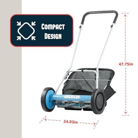 1804-18 reel mower features adjustable cutting height for various grasses.