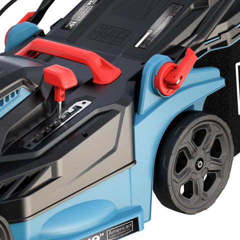 American Lawn Mower Company 51319 compact body emphasizes lightweight portability.