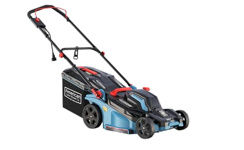American Lawn Mower Company 51319 side profile showing lightweight design for easy navigation.