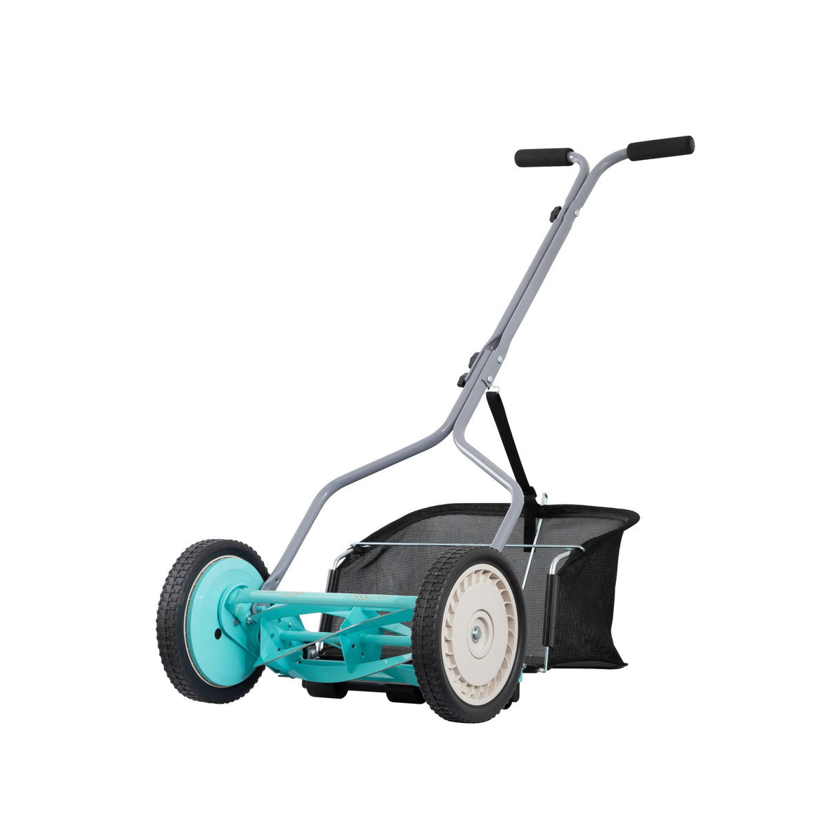 American Lawn Mower Company 1304-14GC front view shows compact, easy-to-maneuver design for small lawns.