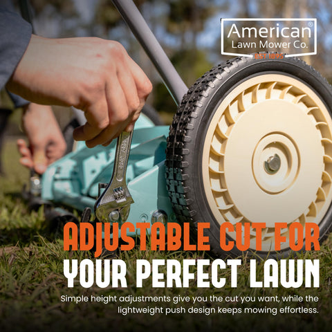 American Lawn Mower Company 1304-14GC pollution-free operation with no fumes.