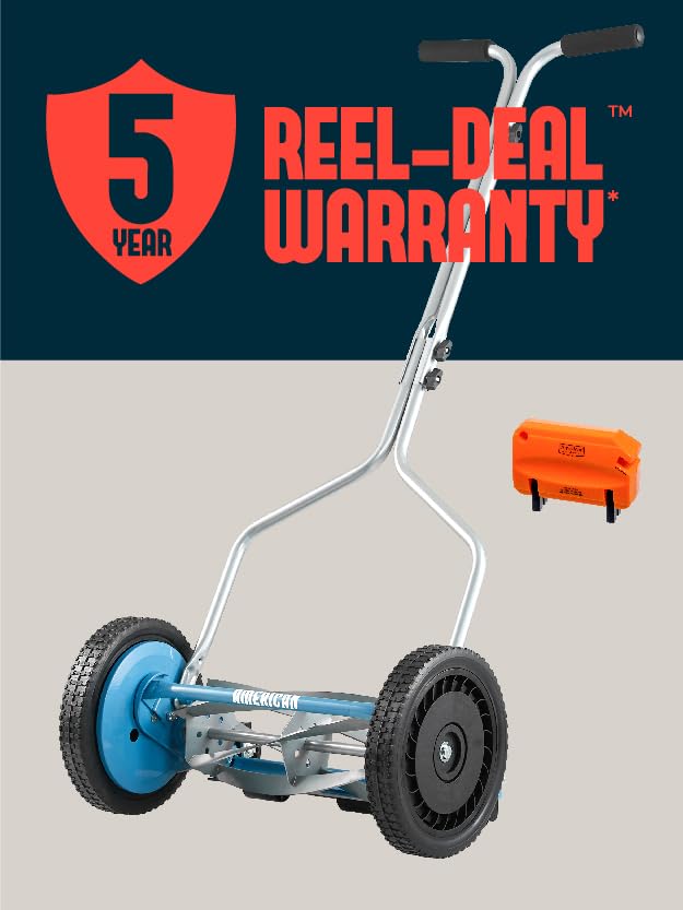 American Lawn Mower Company 1304-14SK2 five-blade reel for efficient, precise cuts.