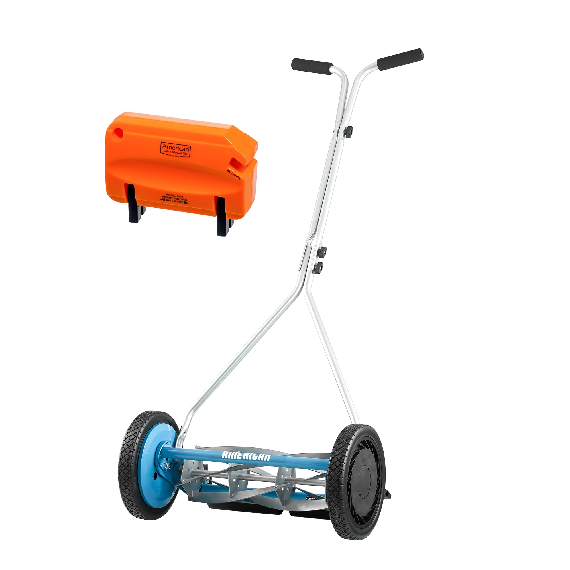 American Lawn Mower Company 1415-16SK2 reel mower in action delivering precise cuts.