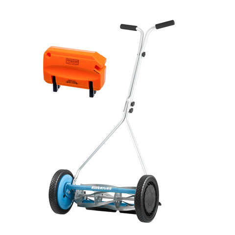 American Lawn Mower Company 1415-16SK2 reel mower in action delivering precise cuts.