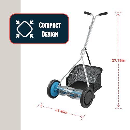 American Lawn Mower Company 1604-16 five-blade reel delivers precise cuts.