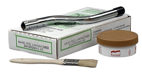 American Lawn Mower SK-1 sharpening kit components for at-home reel mower maintenance