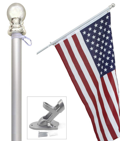 American Signature 3x5 US flag made in USA with brass grommets for durable outdoor use.
