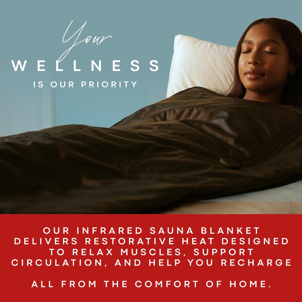 American Wellness Authority one‑person sauna blanket for private home sessions
