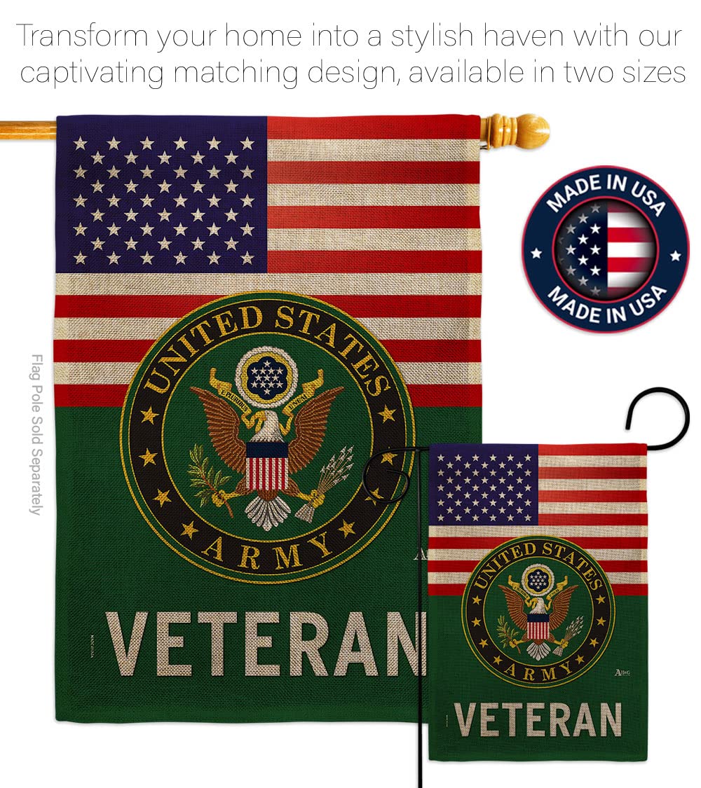 Americana Home and Garden double-stitched flag adds lasting durability