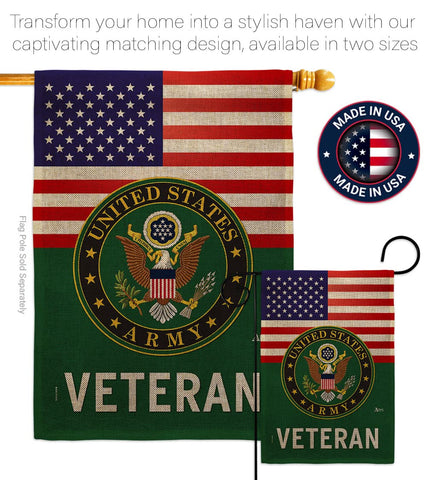 Americana Home and Garden double-stitched flag adds lasting durability