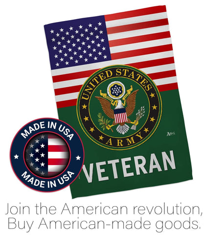 Americana Home & Garden double-stitched flag provides lasting strength and reliability.