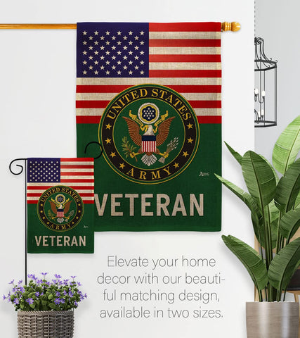 Americana Home and Garden vertical garden flag for porch or yard