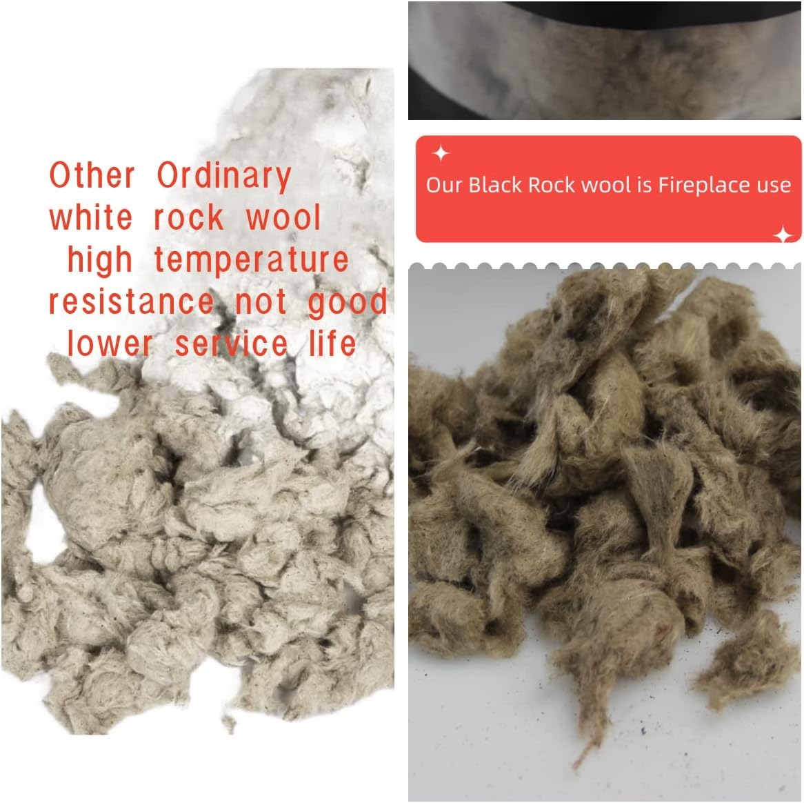 Americangaslogs lava rock 5lb bag for authentic bed texture
