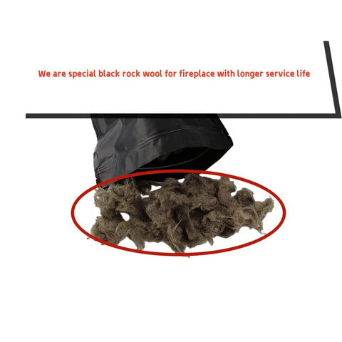 Americangaslogs natural lava rock stones 3/8-3/4 inch texture