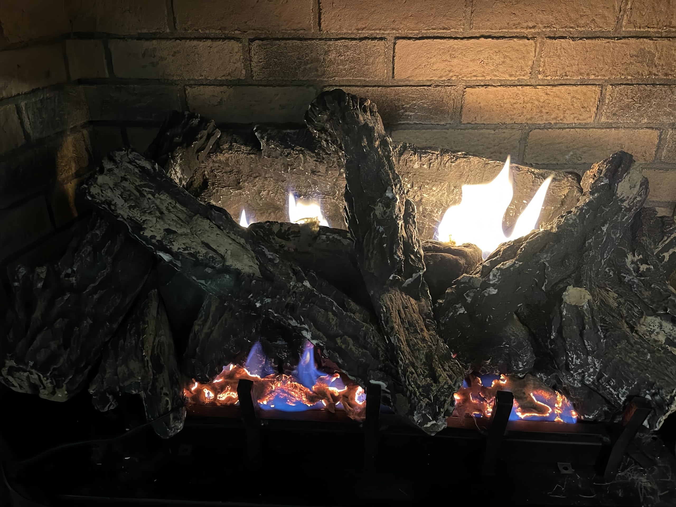 Americangaslogs stone bed visual for gas logs