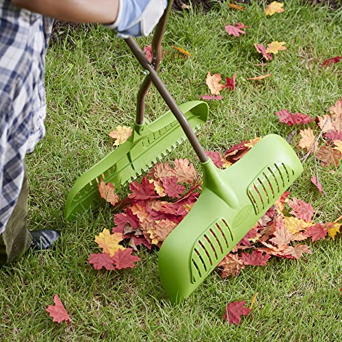 AMES Leaf Grabber Rake handles twigs and yard waste with ease