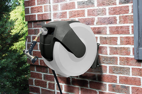 AMES NeverLeak aluminum hose reel design resists rust in outdoor conditions