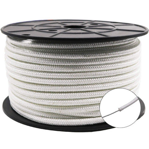 Amgate flagpole rope with steel core center for durable halyard use