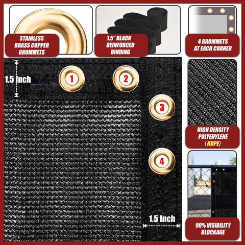 Amgo includes cable zip ties for quick, secure installation