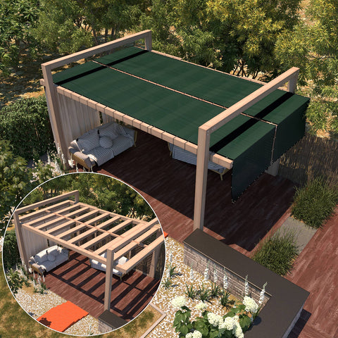 Amgo Green supports custom-size options for fences.