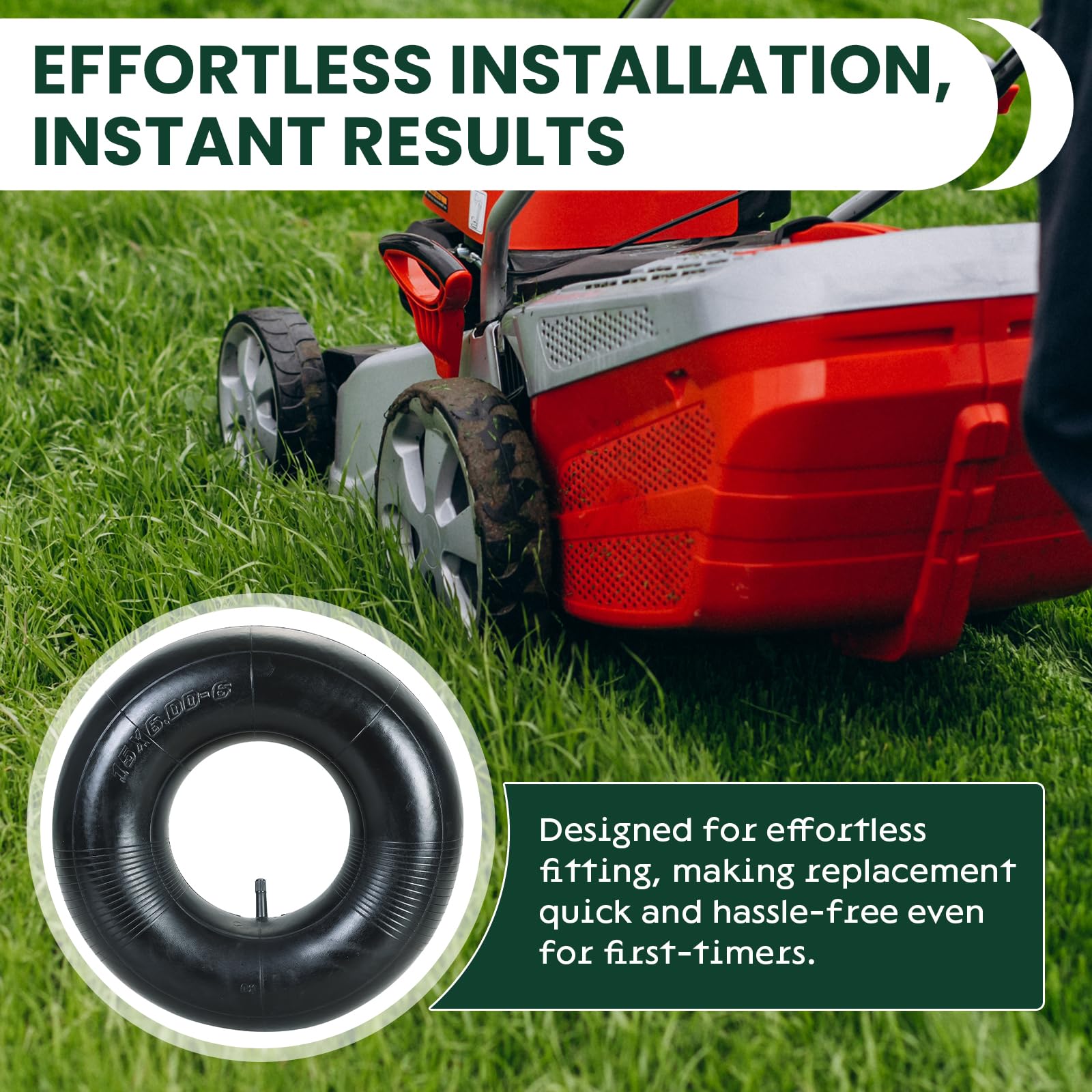 AMGSH garden-wagon inner tube ready for easy replacement and installation