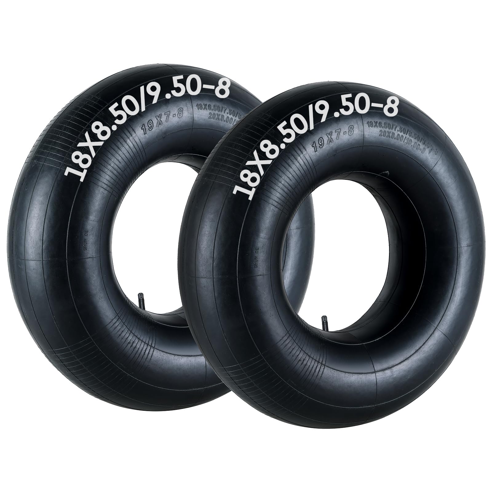 AMGSH heavy-duty rubber inner tube for 18x8.50-8 provides durable performance.